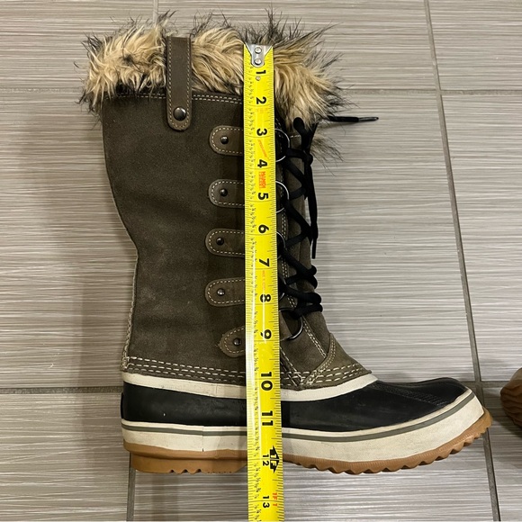 Sorel Joan of the Arctic Winter Duck Boots fur insulated warm cozy - Picture 8 of 13